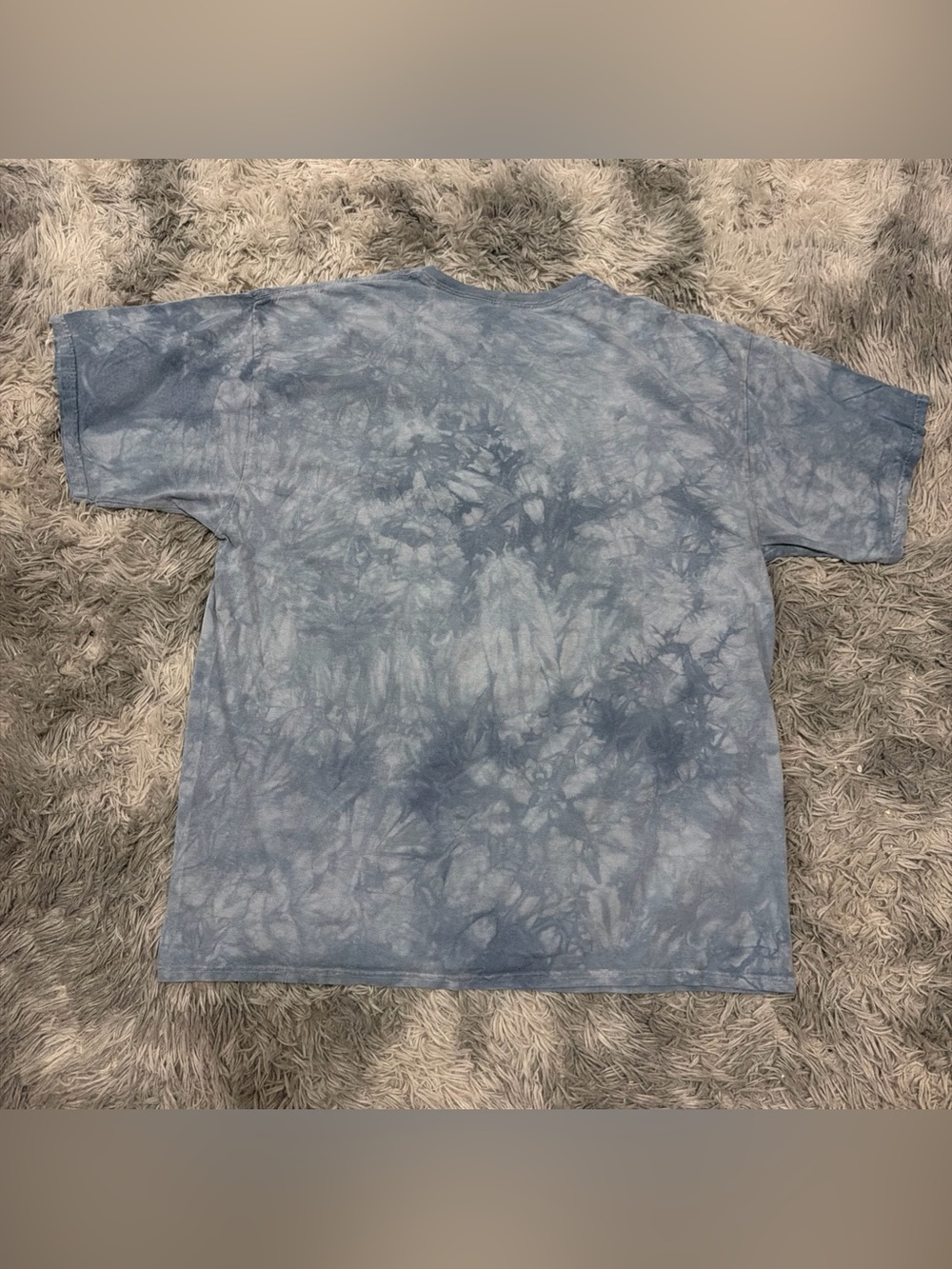 The Mountain Shirt Mens 2XL Blue Wild Horses Running Tie Dye - Picture 3 of 3